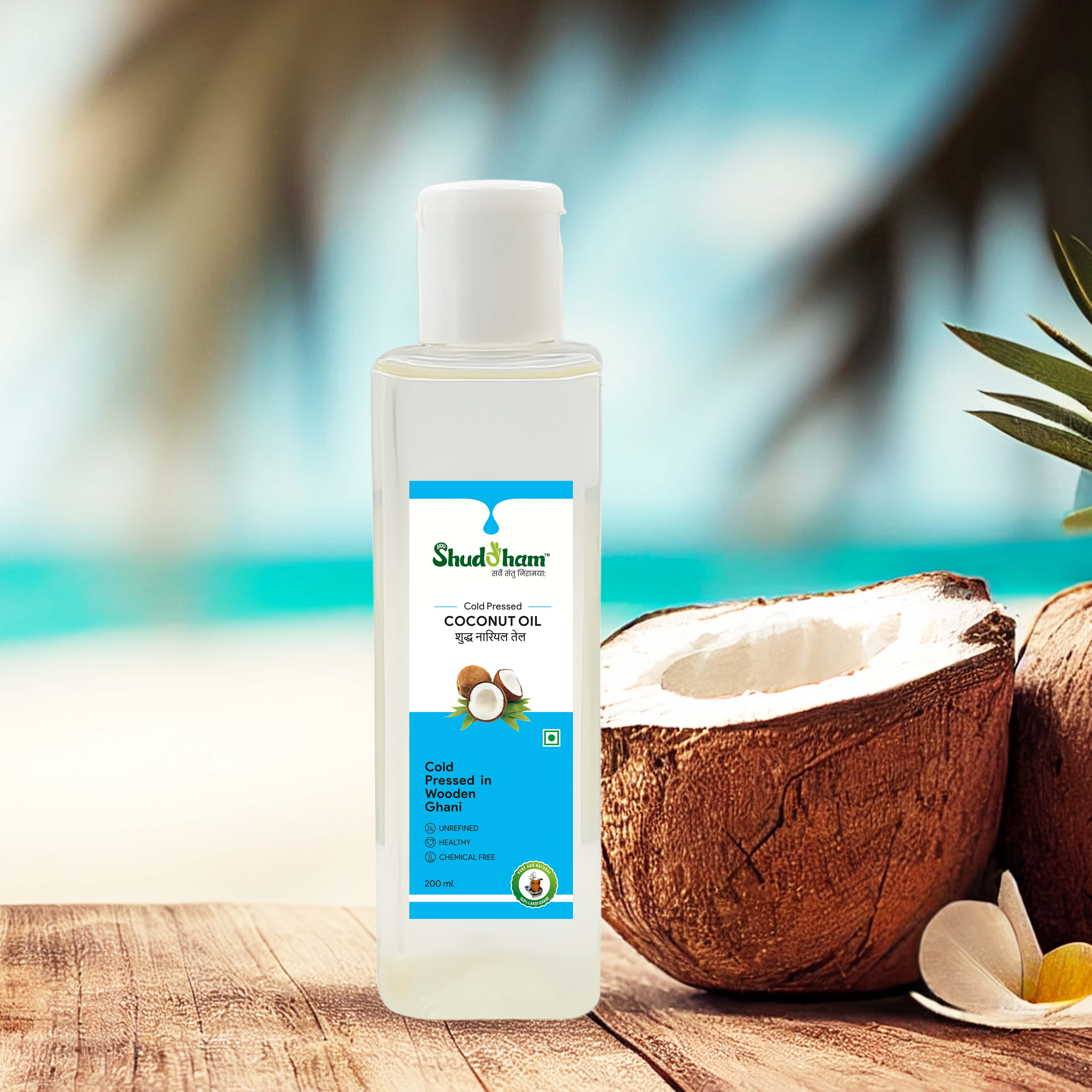 Cold Pressed Coconut Oil 200ML