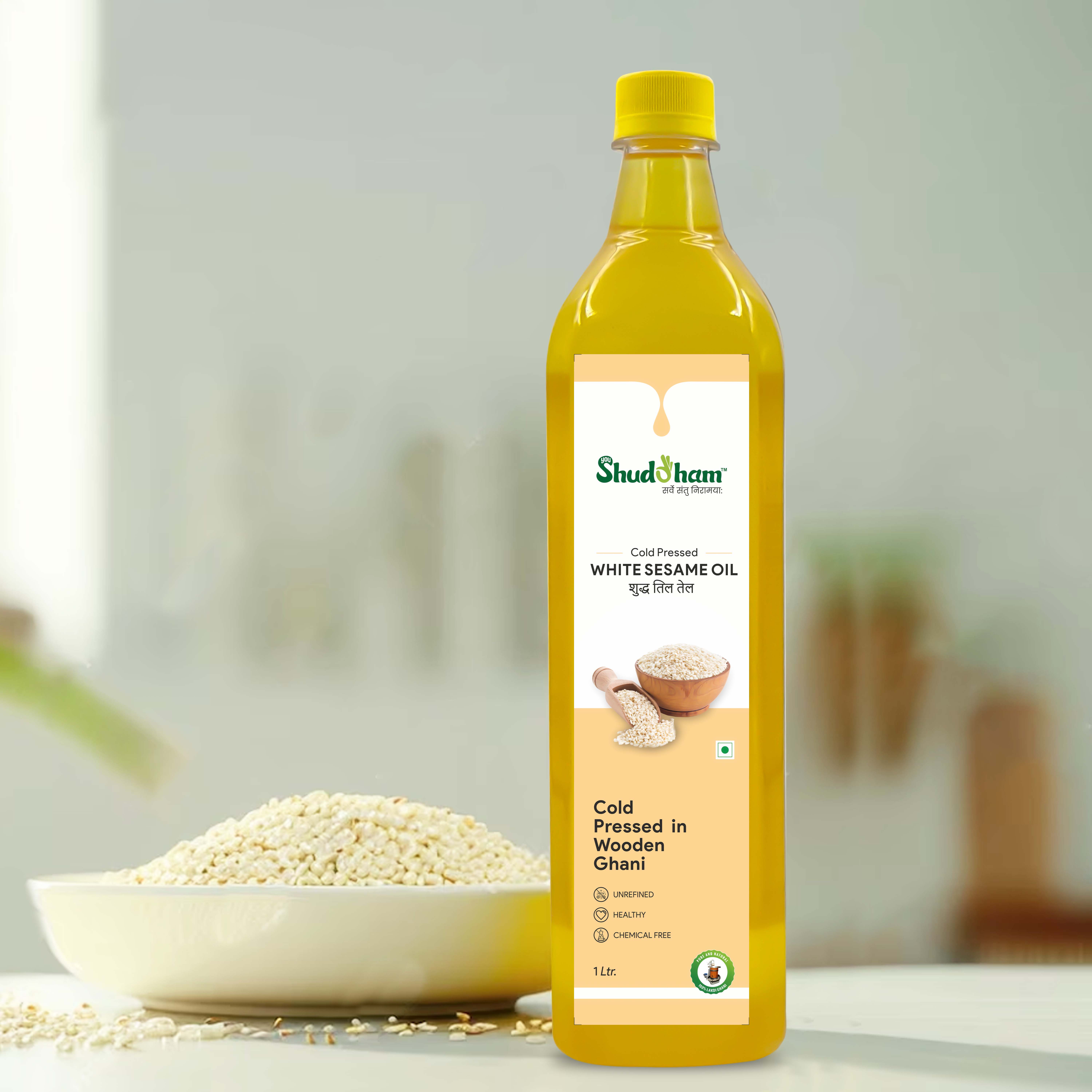 Cold Pressed White Sesame Oil