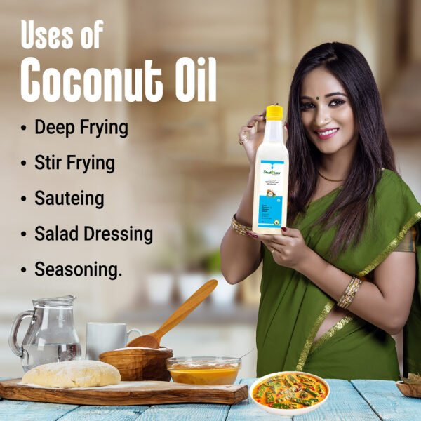 Wood Pressed Coconut Oil (500 ML) - Image 5