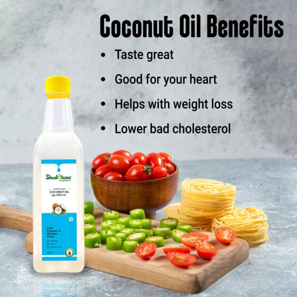 Wood Pressed Coconut Oil (500 ML) - Image 4