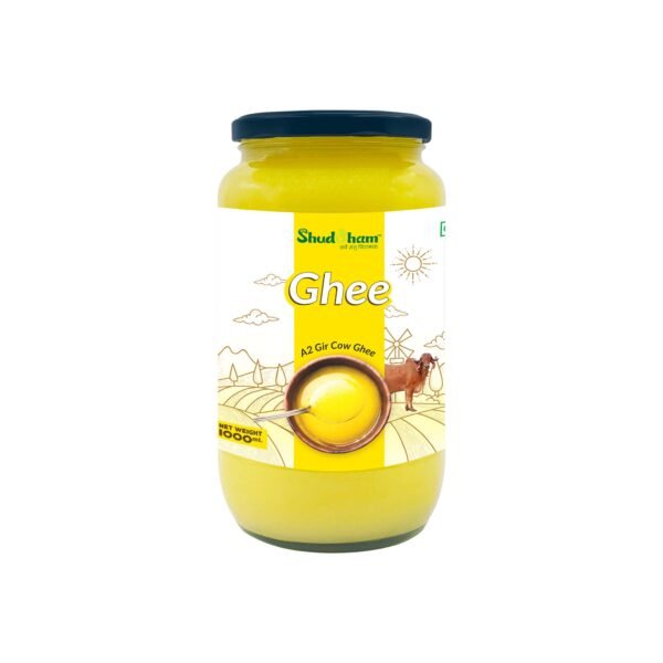 Gir Cow A2 Bilona Ghee (1000 ML) - Image 5