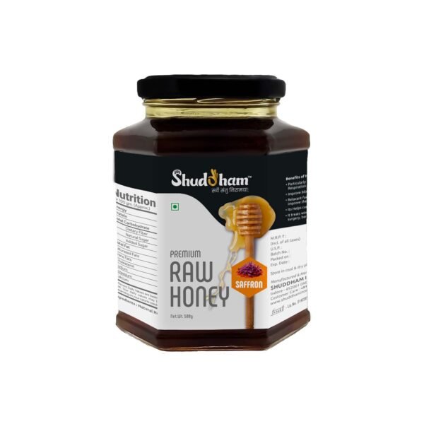 Natural Organic Saffron Honey (500 Gm) - Image 5